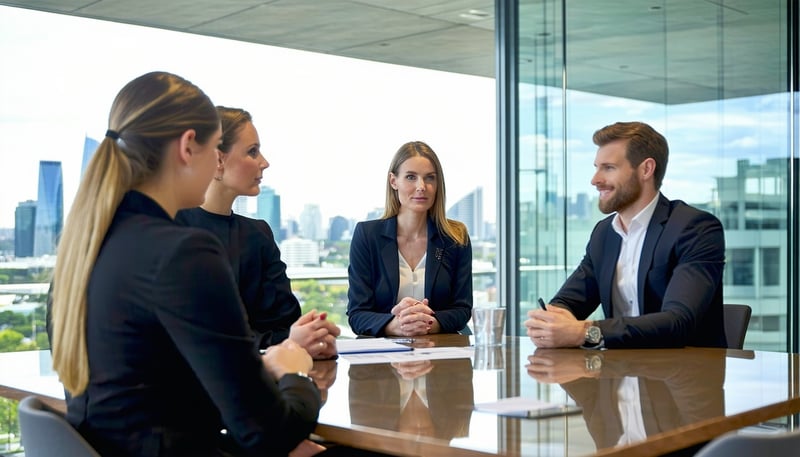 Jirsch Sutherland team providing insolvency advice to Australian businesses